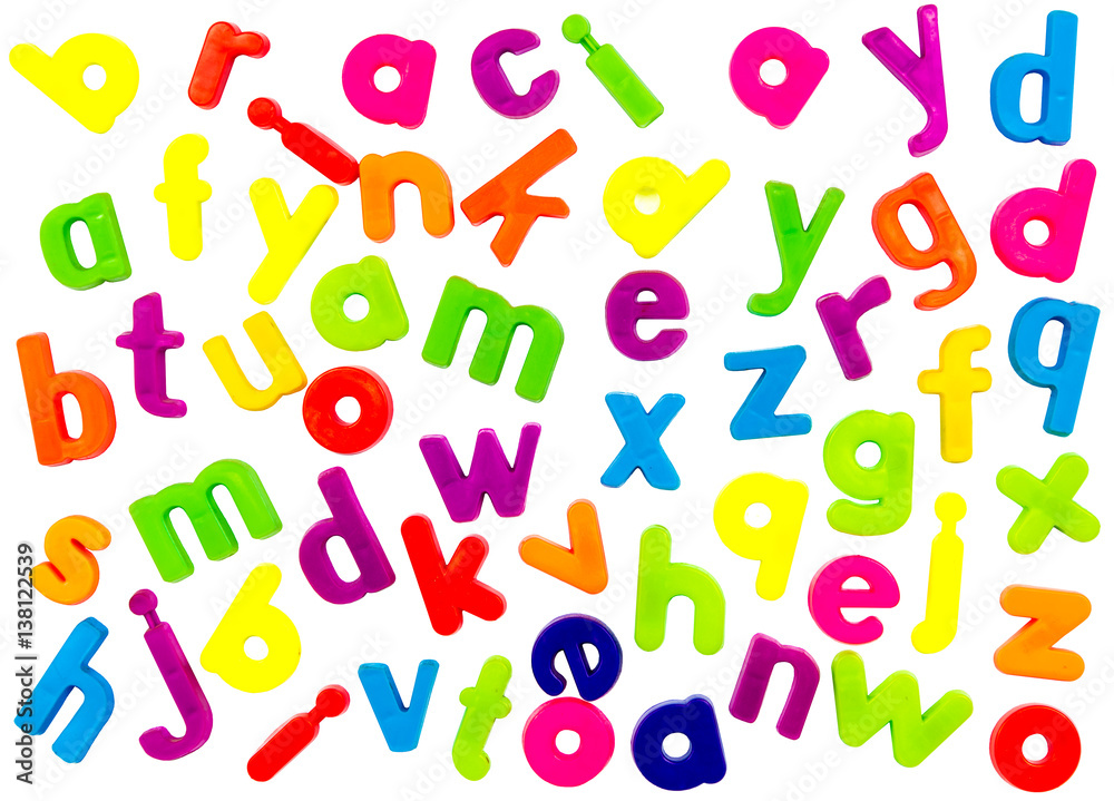 Magnetic alphabet letters Magnetic alphabet letters