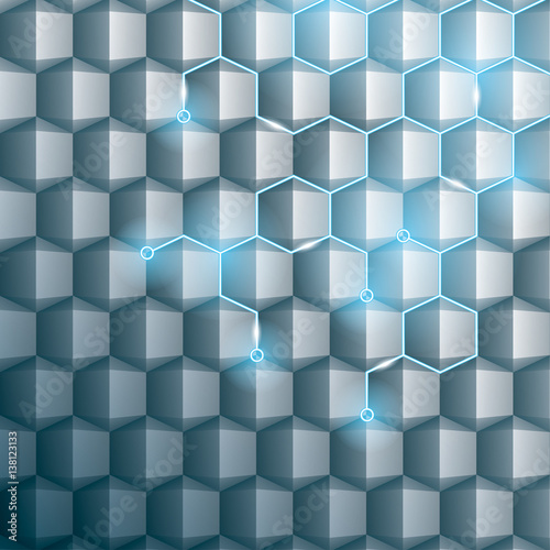 Abstract geometric background