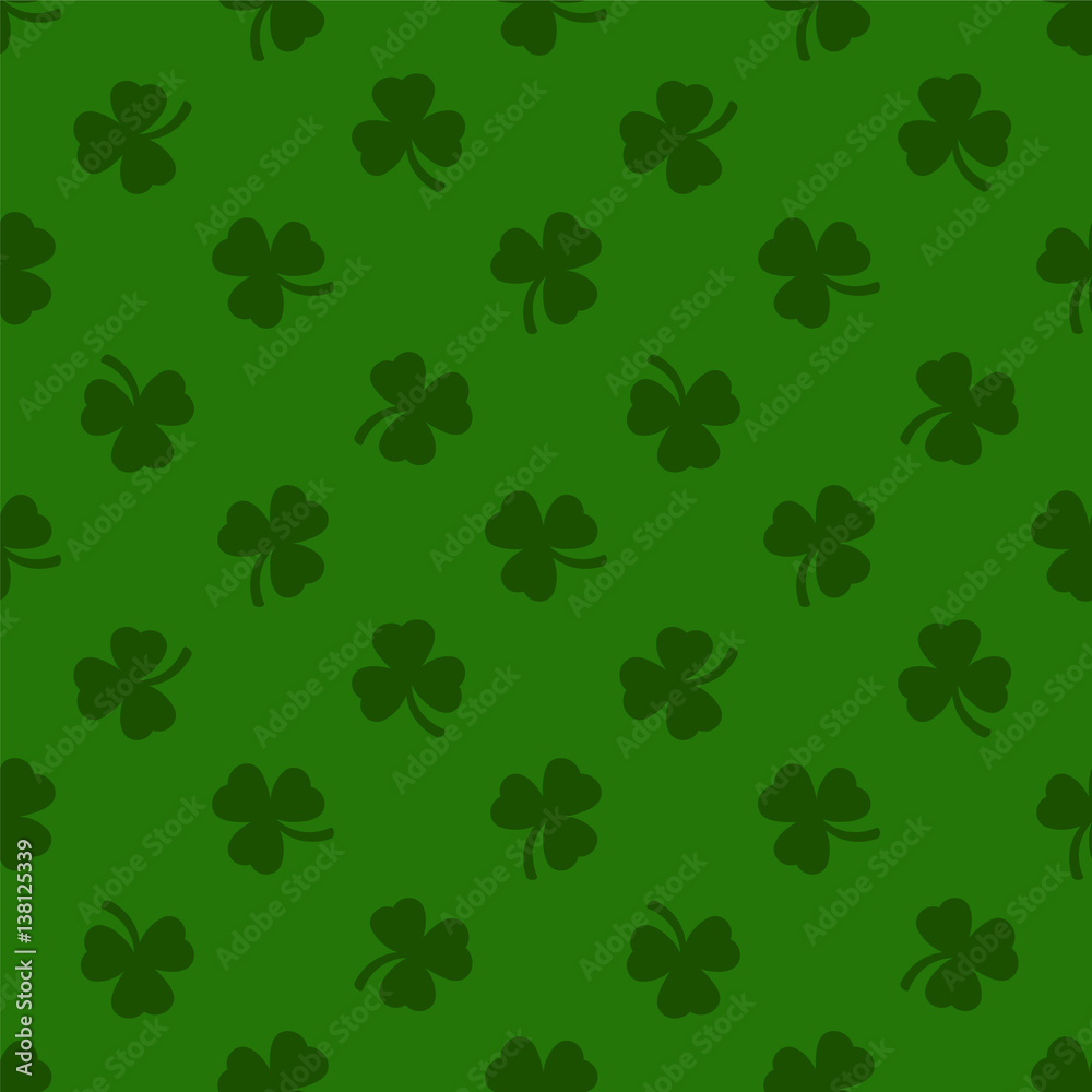Clover leaves background. St. Patrick day background. Clover leaves background. St. Patrick day background.
