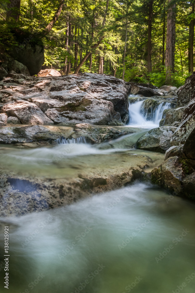 Long Exposure of Stream in Adirondacks Long Exposure of Stream in Adirondacks