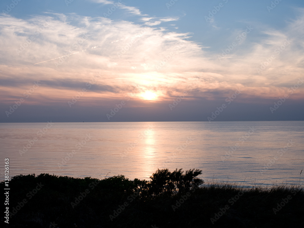 Sonnenuntergang an der Ostsee