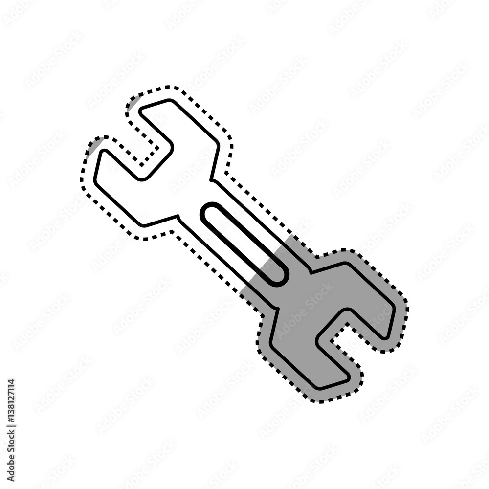 Construction tools symbol