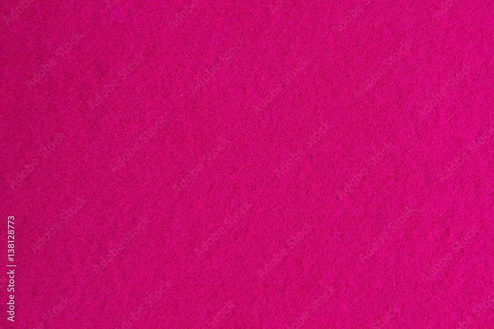Fototapeta premium Red colored felt in the background.