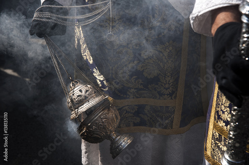 semana santa de Sevilla, incienso