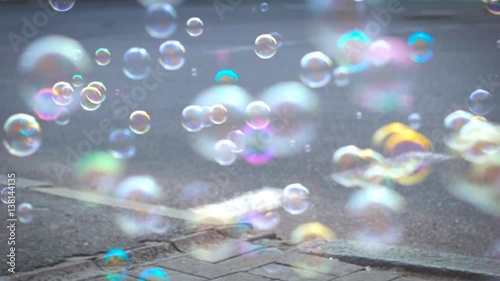 Soap Bubbles, Slow Motion