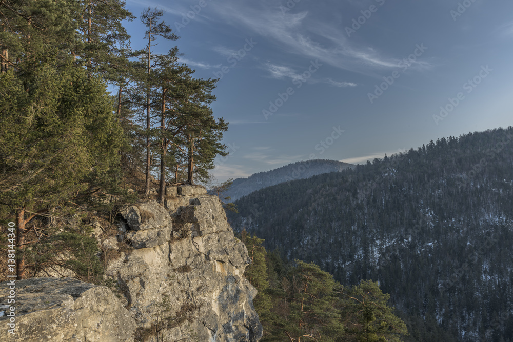 Tomasovsky view in Slovakia Paradise Tomasovsky view in Slovakia Paradise