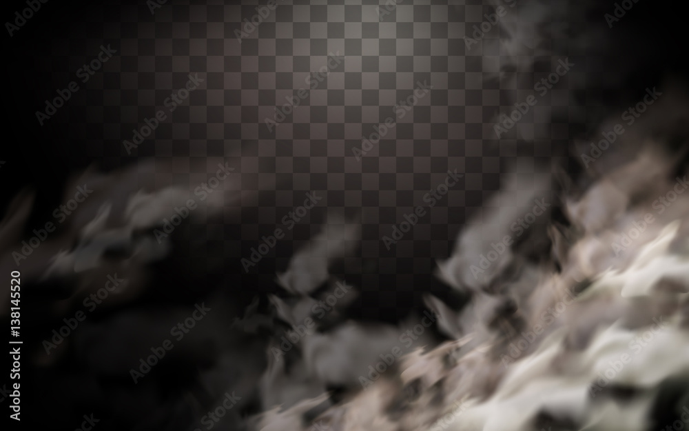 gray smoke element