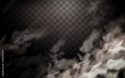 gray smoke element