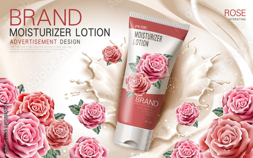 rose moisturizer lotion