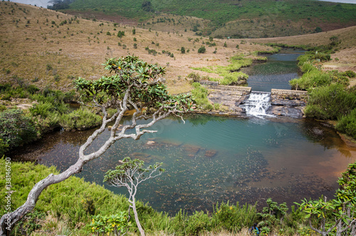 Chimney Pool, Horton Plains National Park, Sri Lanka. photo