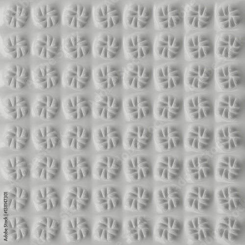 Abstract plaster wall pattern 3d illustration