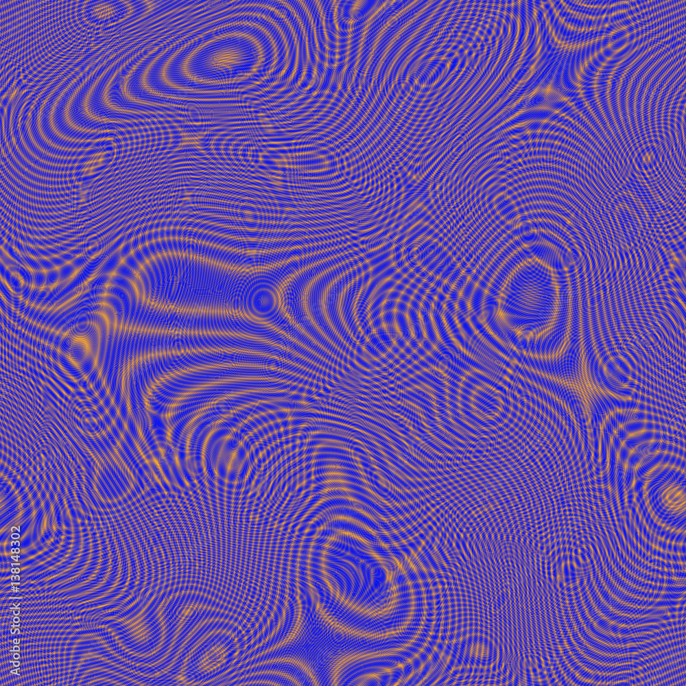 Obraz premium Seamless moire pattern 