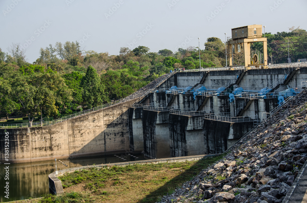 Ubolrat dam environment, Khon Kaen Thailand Ubolrat dam environment, Khon Kaen Thailand