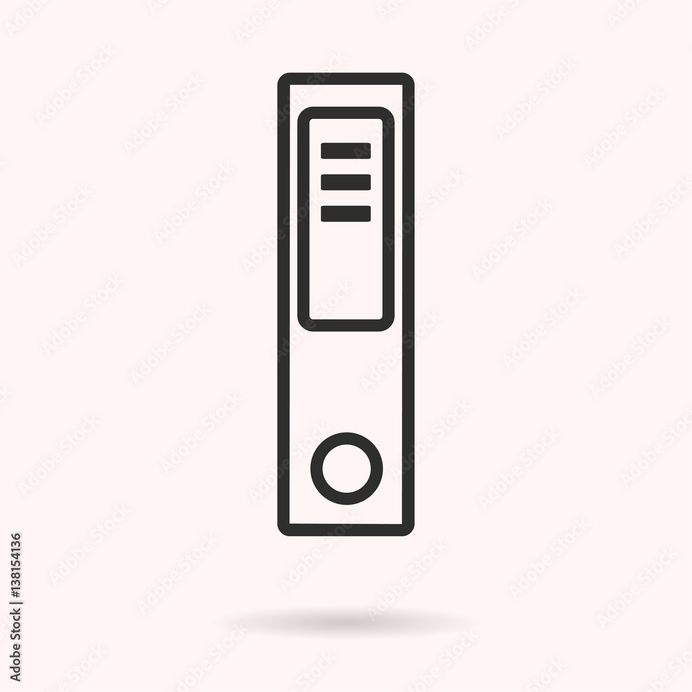 Binder - vector icon. Binder - vector icon.