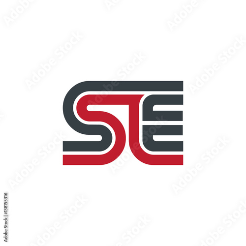Free Download Initial Letter SE Linked Design Logo - GFXLoad