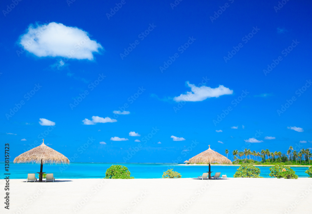 Fototapeta premium sea in Maldives