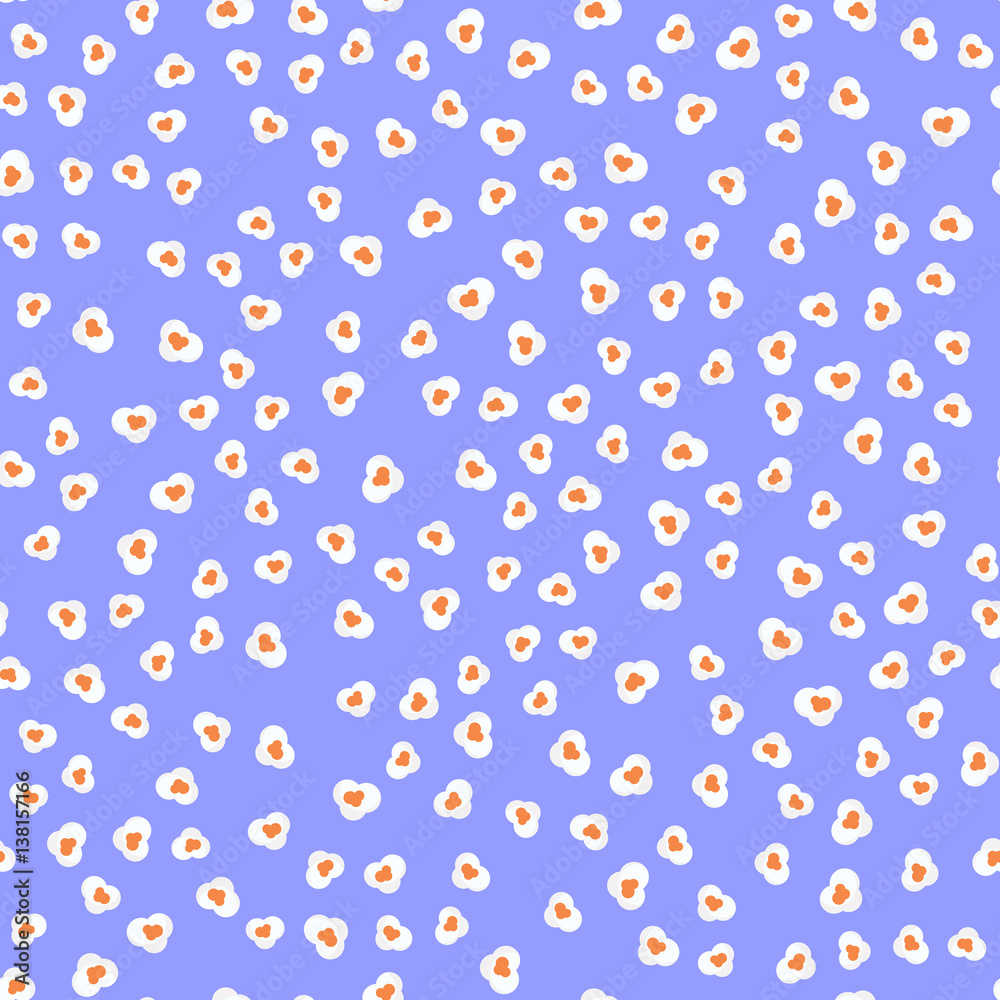 Popcorn seamless vector pattern background illustration Popcorn seamless vector pattern background illustration
