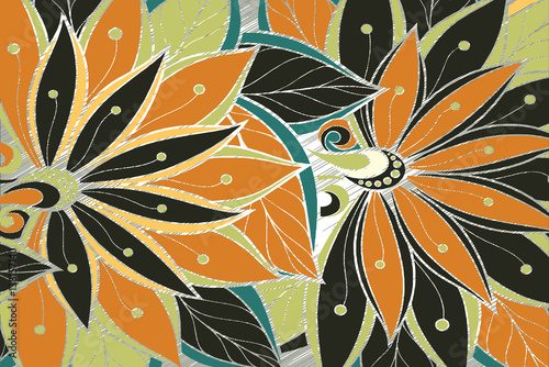 Backgrounds consisting of abstract patterns