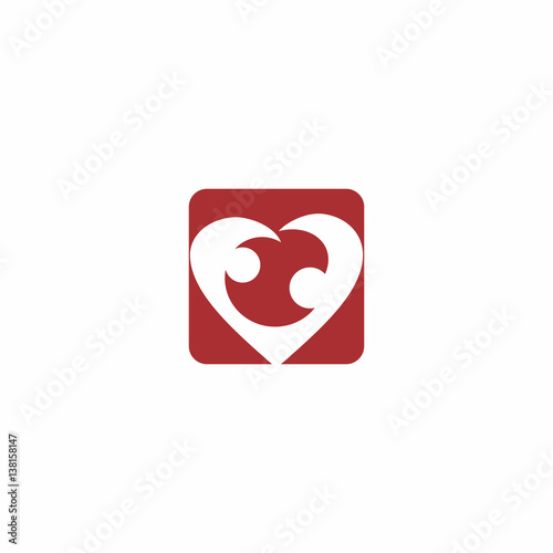 Love Poeple Logo Vector