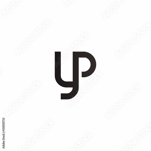 YP Letter Logo Vector