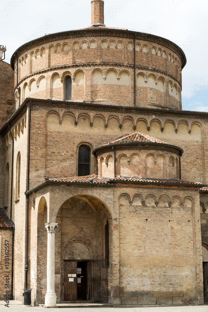  The Baptistery of  Cathedral of Assumption of Mary of Padua. Ital