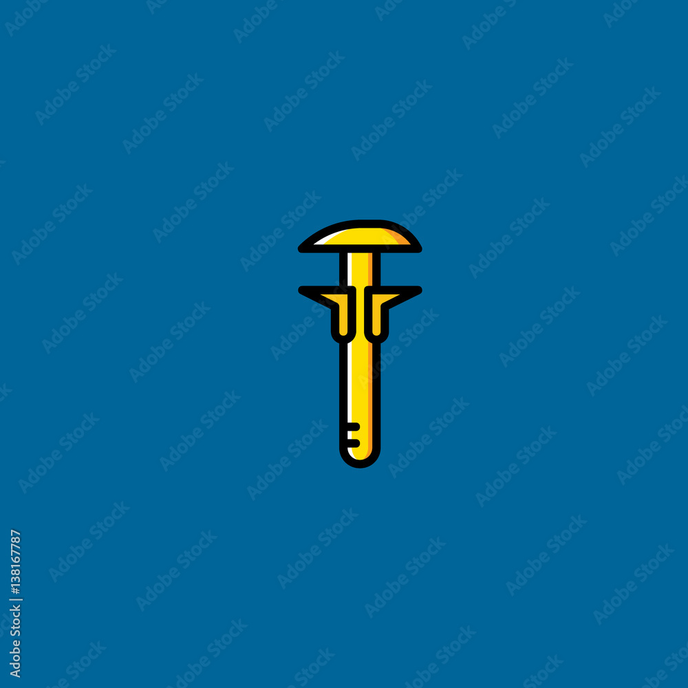 wrench icon flat design wrench icon flat design