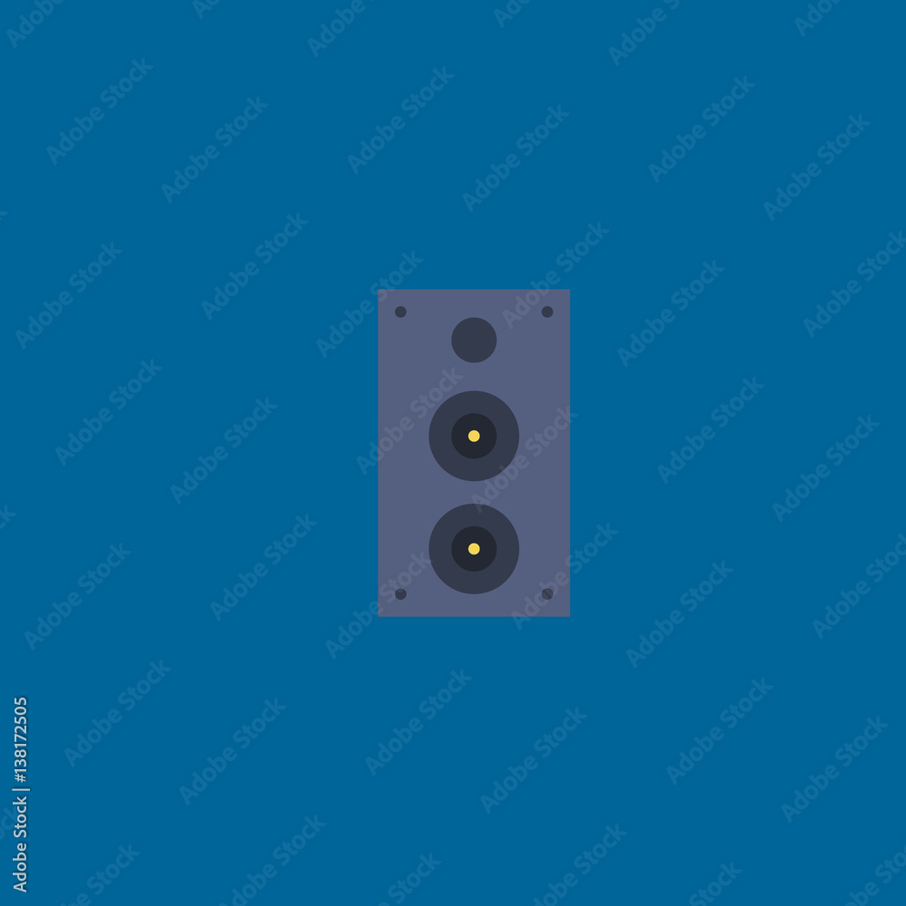 speaker icon flat design speaker icon flat design