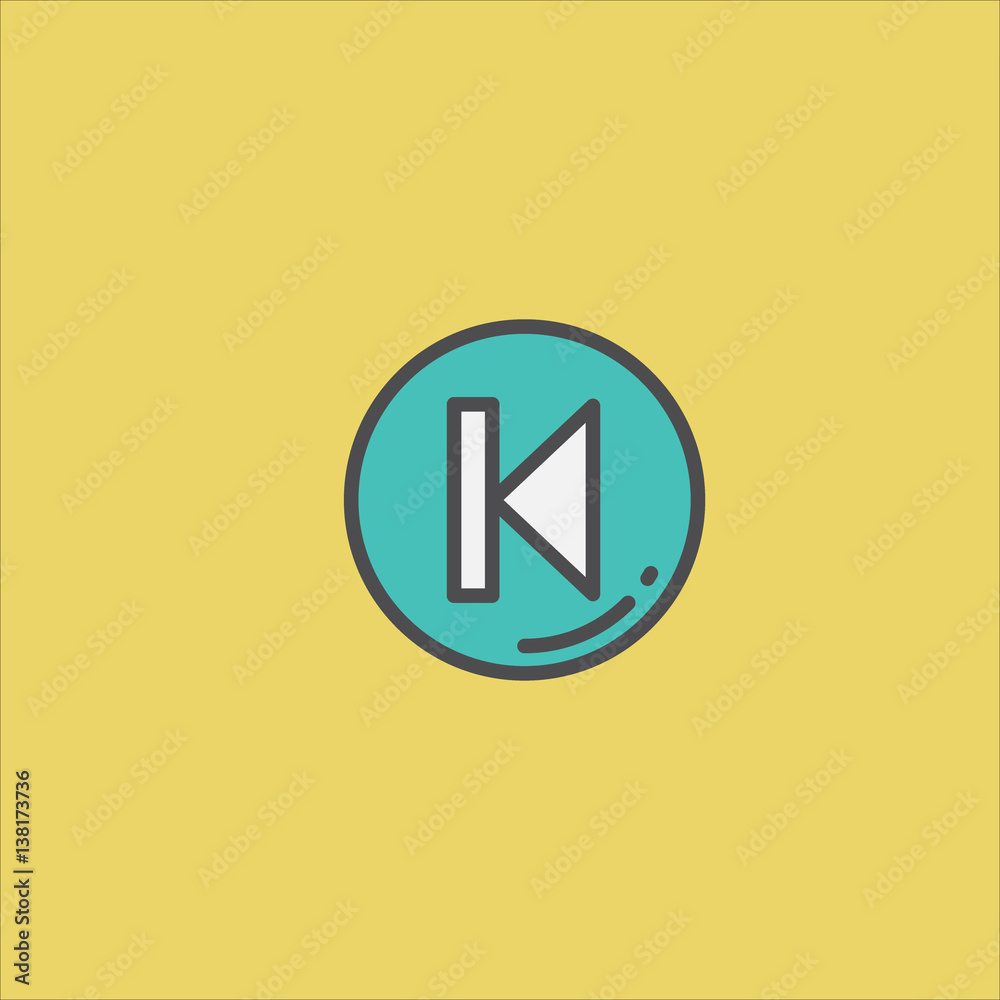 previous icon flat design previous icon flat design
