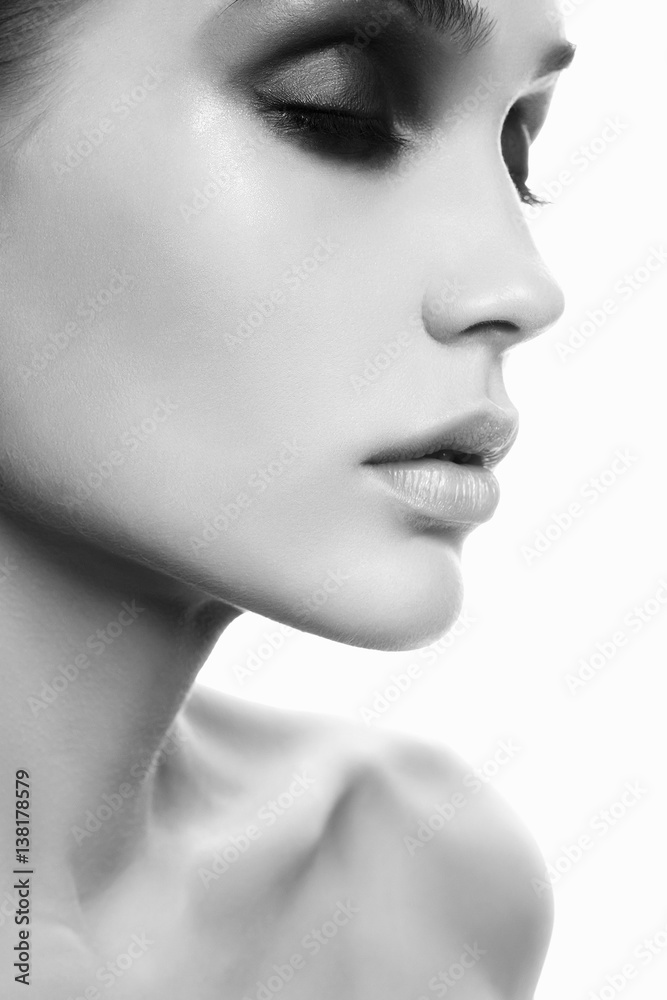 Beauty face makeup.beautiful woman