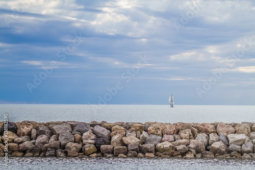 Wallpaper Mural Mer calme Torontodigital.ca