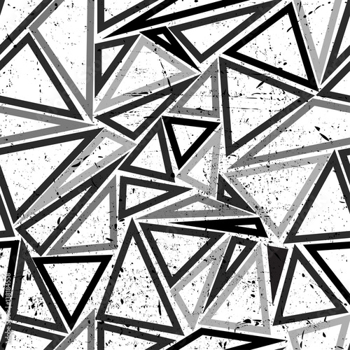 Obraz na plátně Abstract seamless pattern for girls, boys, clothes