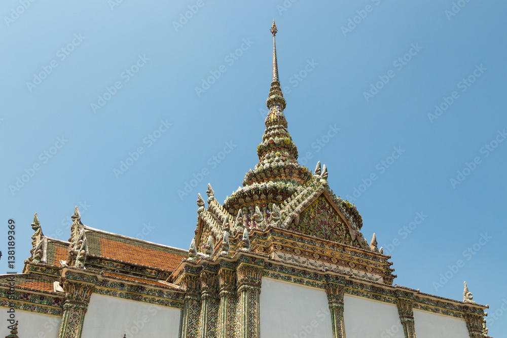Phra Sawet Kudakhan at the Temple of the Emerald Buddha (Wat Phra Kaew), Grand Palace complex, Bangkok, Thailand