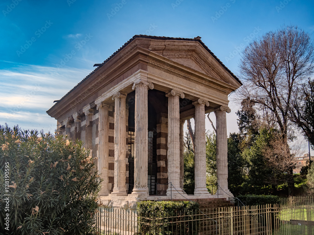 Temple of Fortuna Virilis or Temple of Portunus in Rome