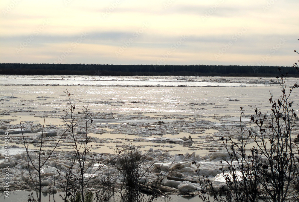 The ice-floating