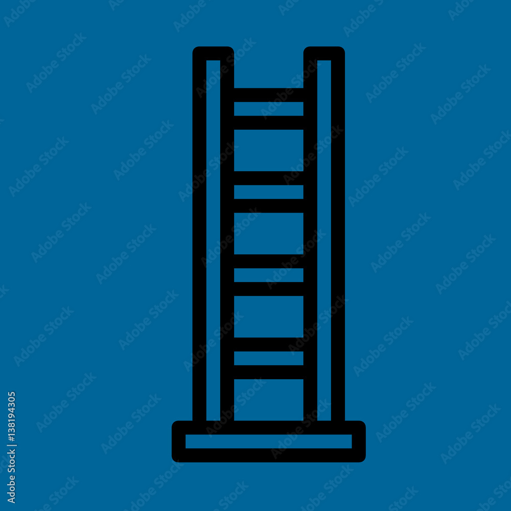 ladder icon flat design ladder icon flat design