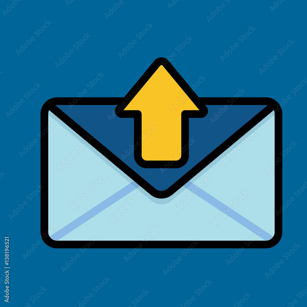 send message icon flat design send message icon flat design