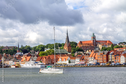 Blick auf Flensburg 