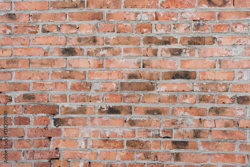 Background of old vintage brick wall