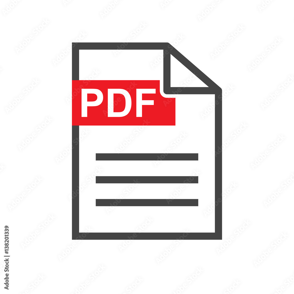 PDF download vector icon. Simple flat pictogram for business, marketing, internet concept. Vector illustration on white background. PDF download vector icon. Simple flat pictogram for business, marketing, internet concept. Vector illustration on white background.