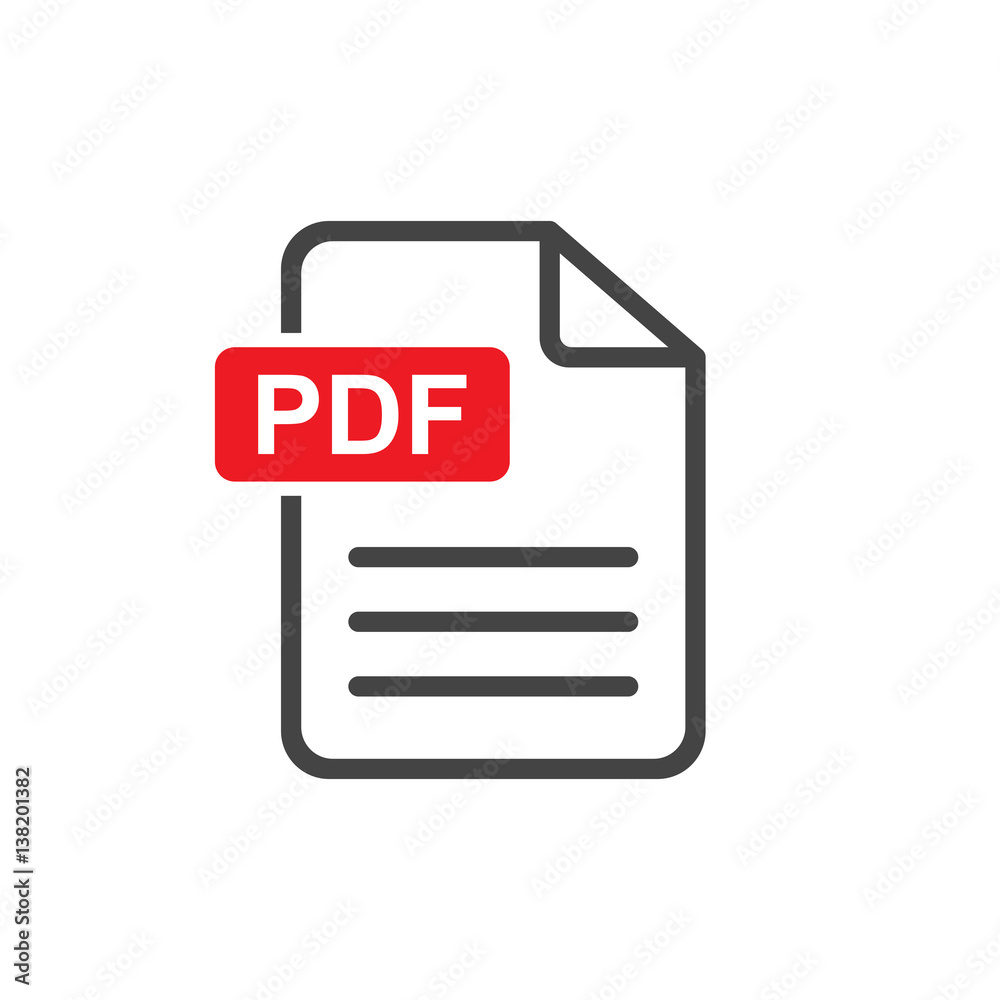 PDF download vector icon. Simple flat pictogram for business, marketing, internet concept. Vector illustration on white background. PDF download vector icon. Simple flat pictogram for business, marketing, internet concept. Vector illustration on white background.