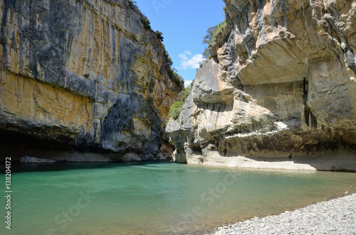 Famous Spanish canyon Foz de Lumbier
