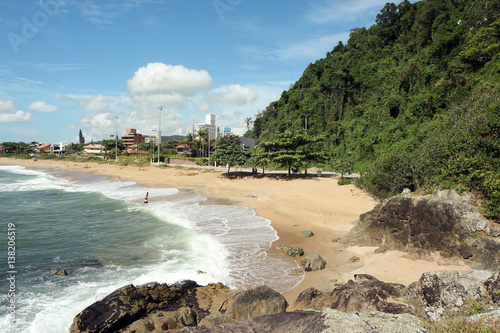 Praia em Penha - Santa Catarina - Brasil