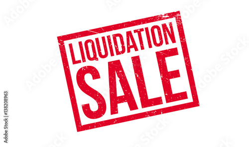 Liquidation Sale rubber stamp