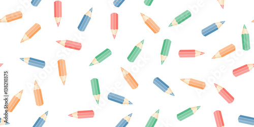 pencil seamless isolated