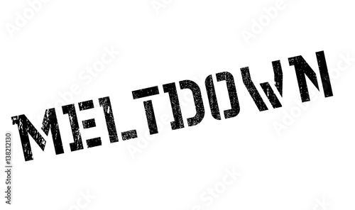 Meltdown rubber stamp