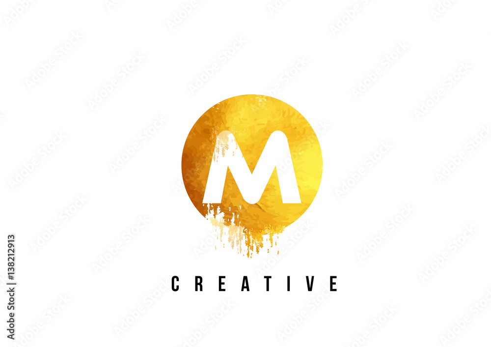 N Gold Letter Logo Design with Round Circular Golden Texture. N Gold Letter Logo Design with Round Circular Golden Texture.