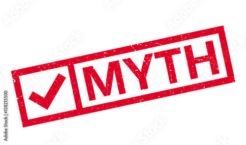 Myth rubber stamp