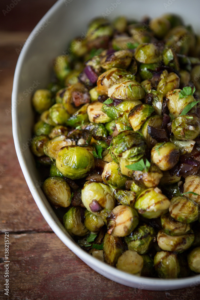 Bowl of brussel sprouts Bowl of brussel sprouts