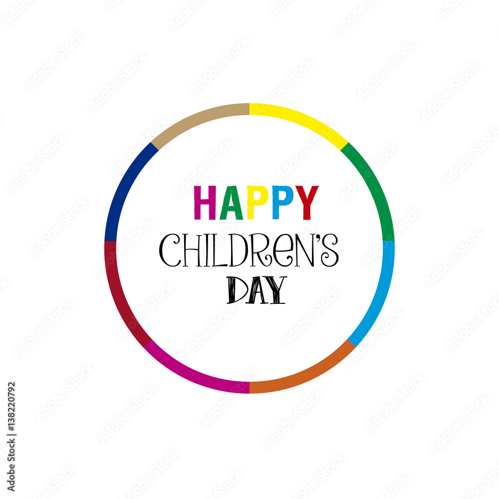 Happy children's day Happy children's day