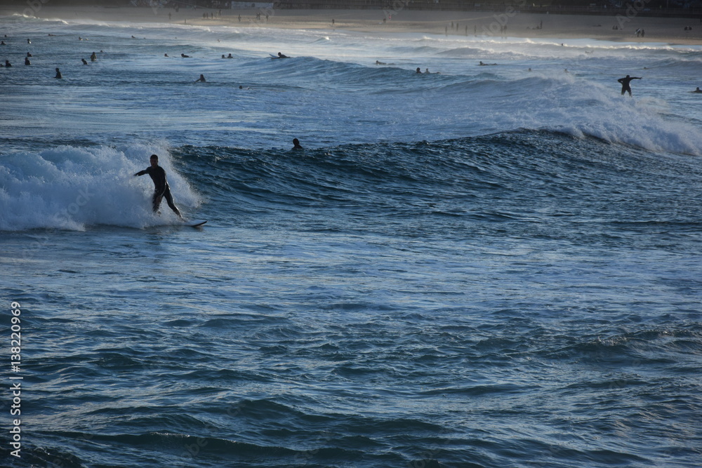 Obraz premium Surf in Bondi Beach